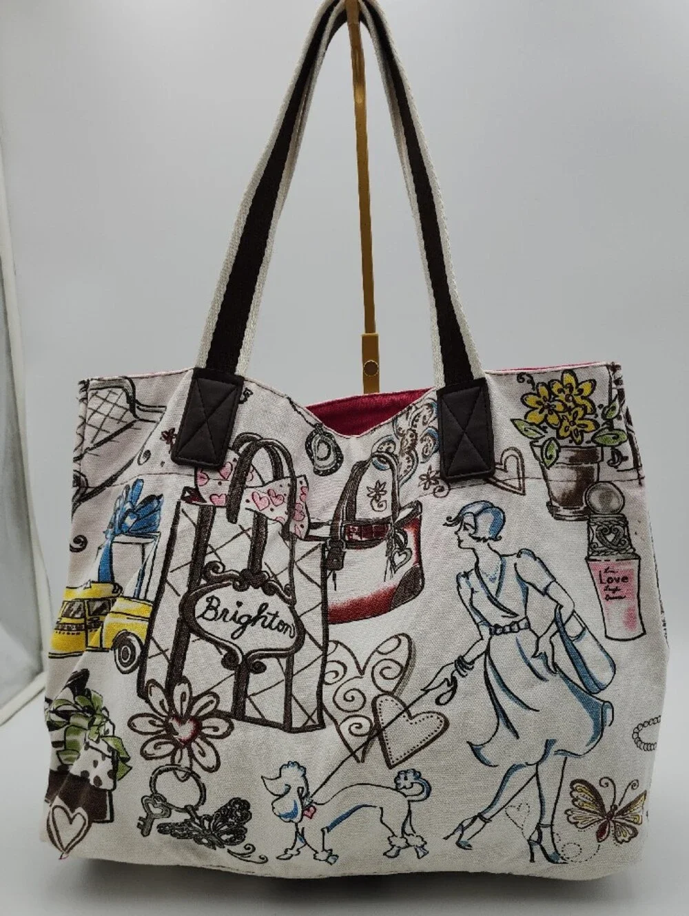 Colorful Brighton Tote Bag